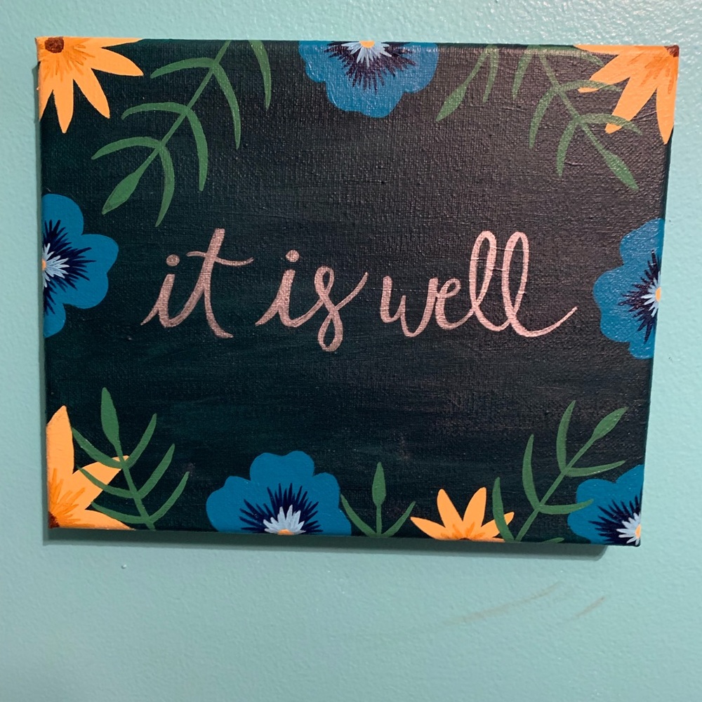 Hand Painted Wall Art